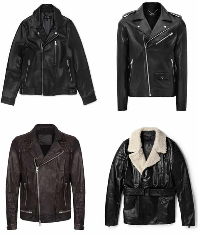 Men's Leather Biker Jackets