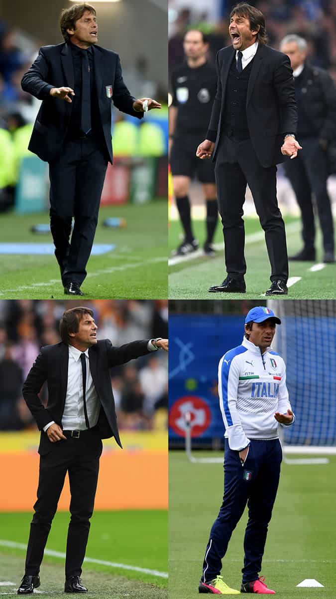 Antonio Conte Outfits/Style
