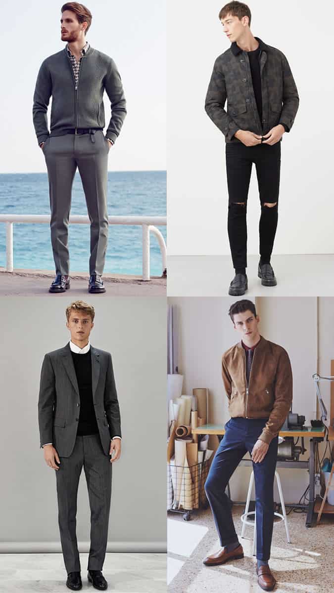 Men's Penny Loafers Outfit Inspiration Lookbook - Autumn/Winter 2016 Shoe Trends