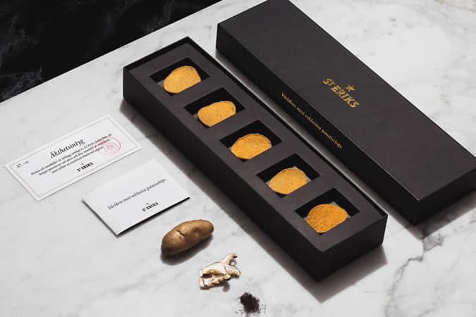 St Erik's Presents The World's Most Exclusive Crisps