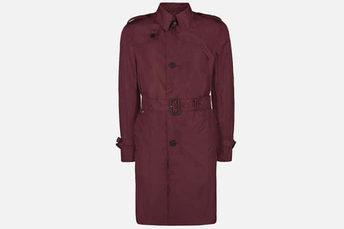 Aquascutum Voyager Packaway Trench Coat