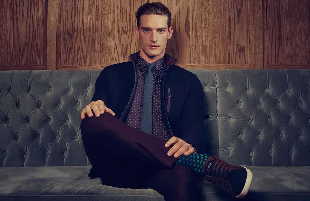 Smart-Casual Essentials - The Textured Tailored Bomber