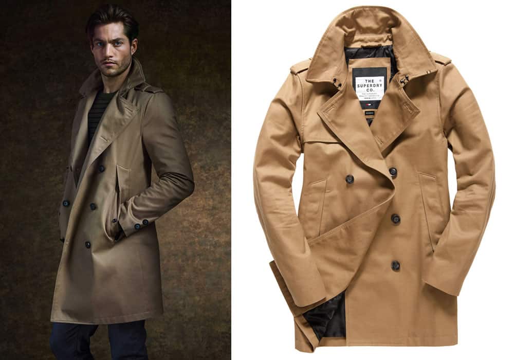 Superdry Rogue Trench Coat