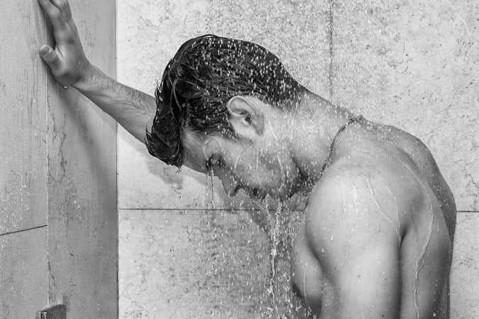 You should only shower once per day in winter