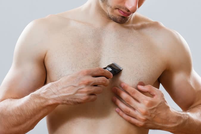 Chest stubble
