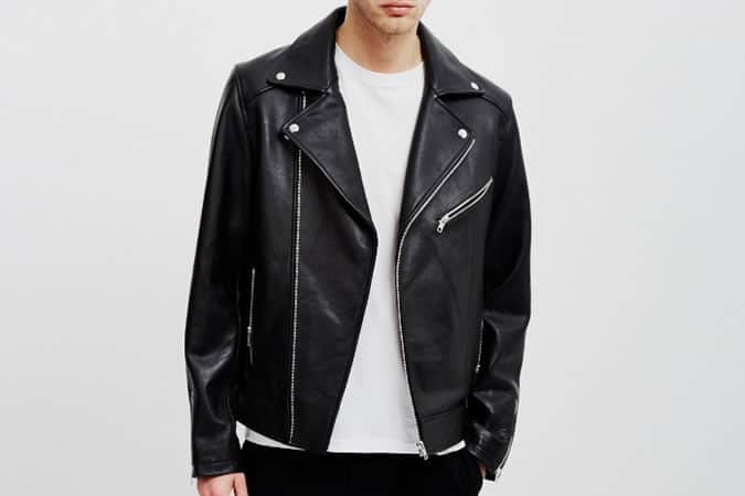 Black Leather Biker