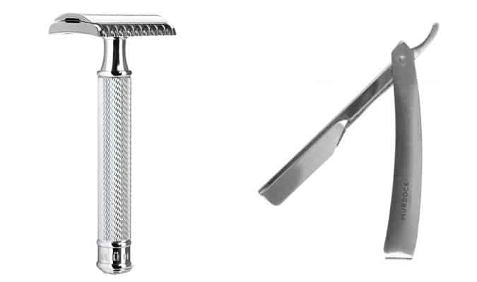 Safety and Straight-Edge Razors for Men