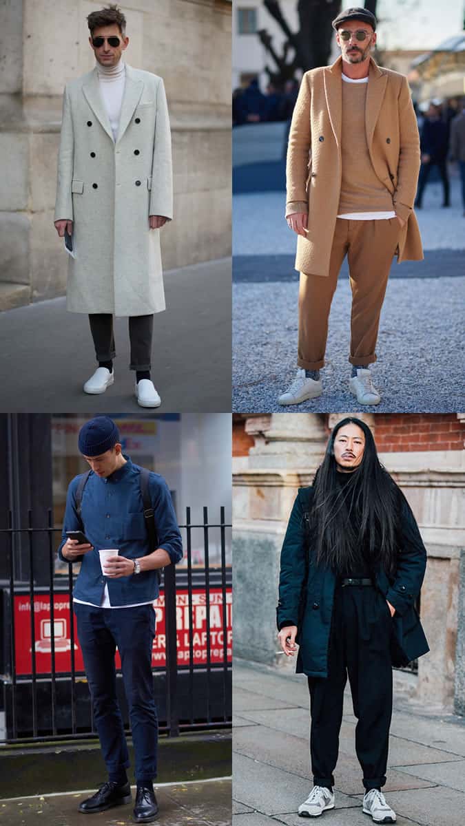 Men's Street Style Trends - Head-To-Toe Neutrals