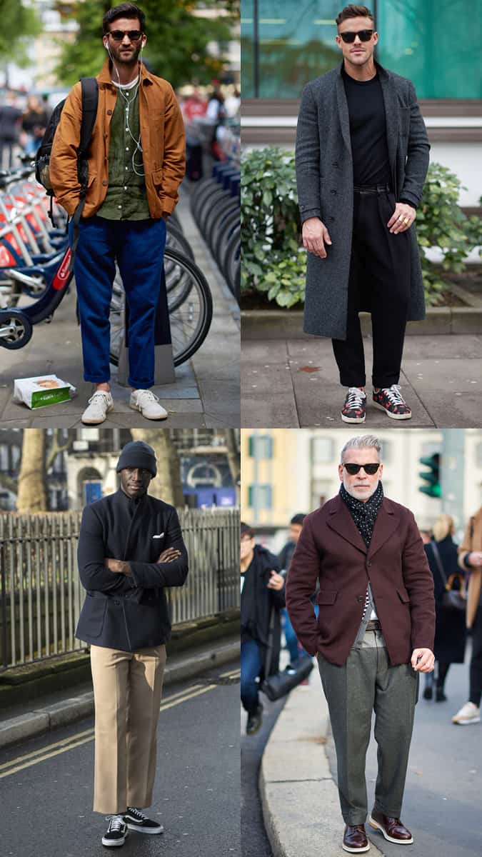 Men's Street Style Trends - Wide-Leg Trousers