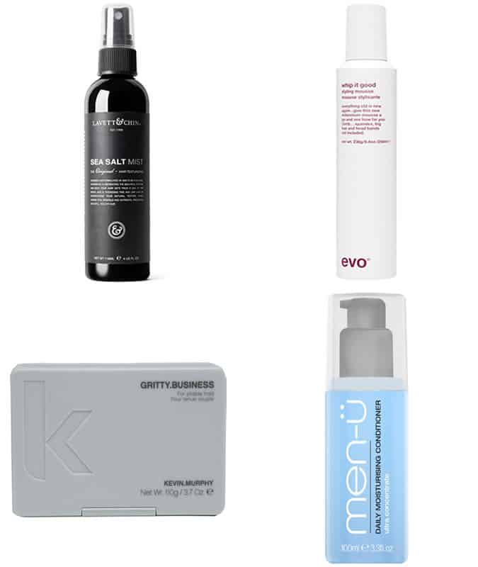 Mid-Length Textured Hair Styling and Cleaning Products For Men