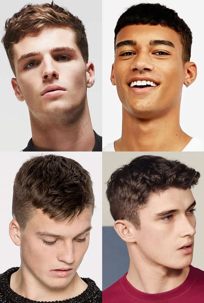 Men's Cropped Winter Hair