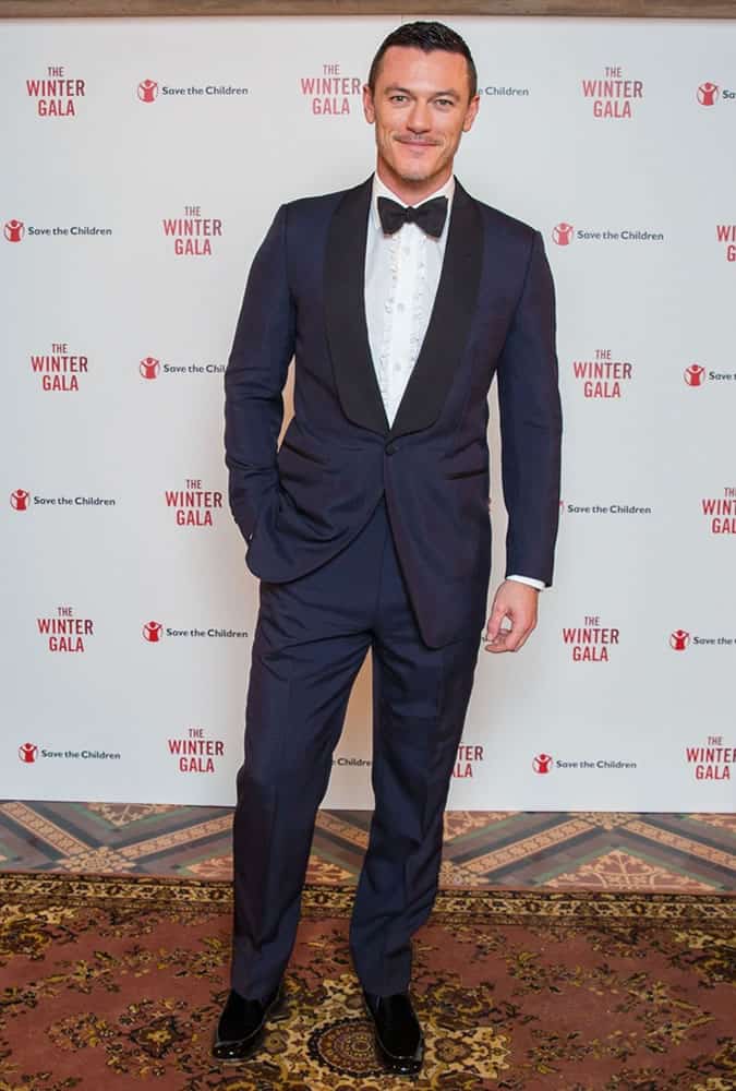 Luke Evans at 2016 Save The Children UK Winter Gala, London