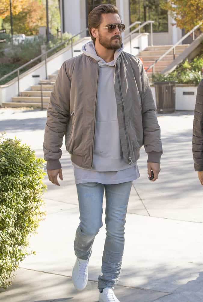 Scott Disick in California
