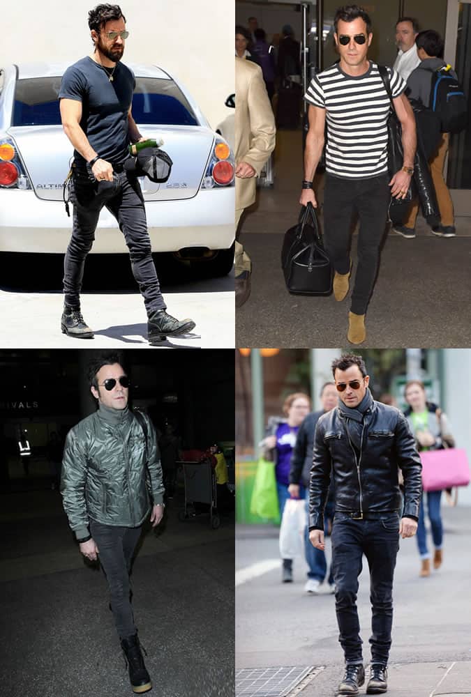 Justin Theroux Outfits