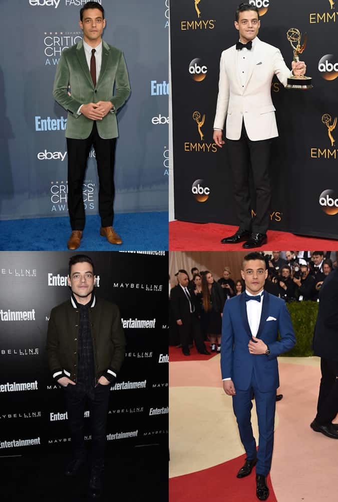 Rami Malek Outfits