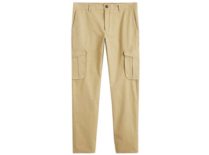 Cotton cargo trousers