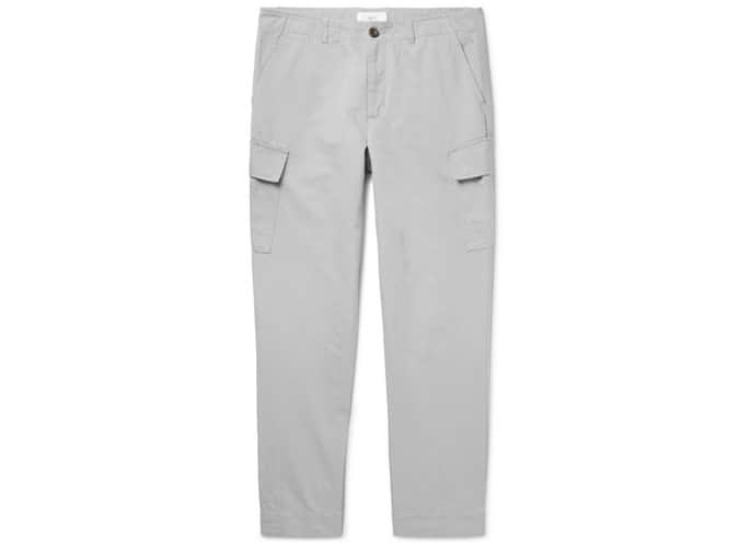 MR P. Tapered Cotton And Linen-Blend Cargo Trousers