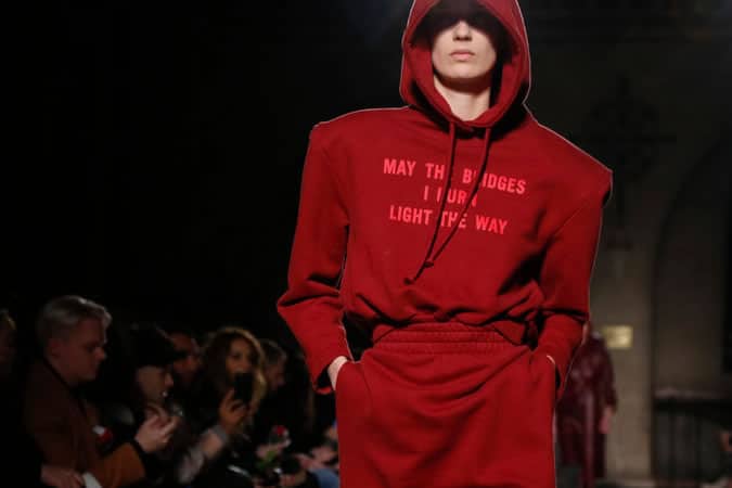 Vetements Burn Bridges Hoodie