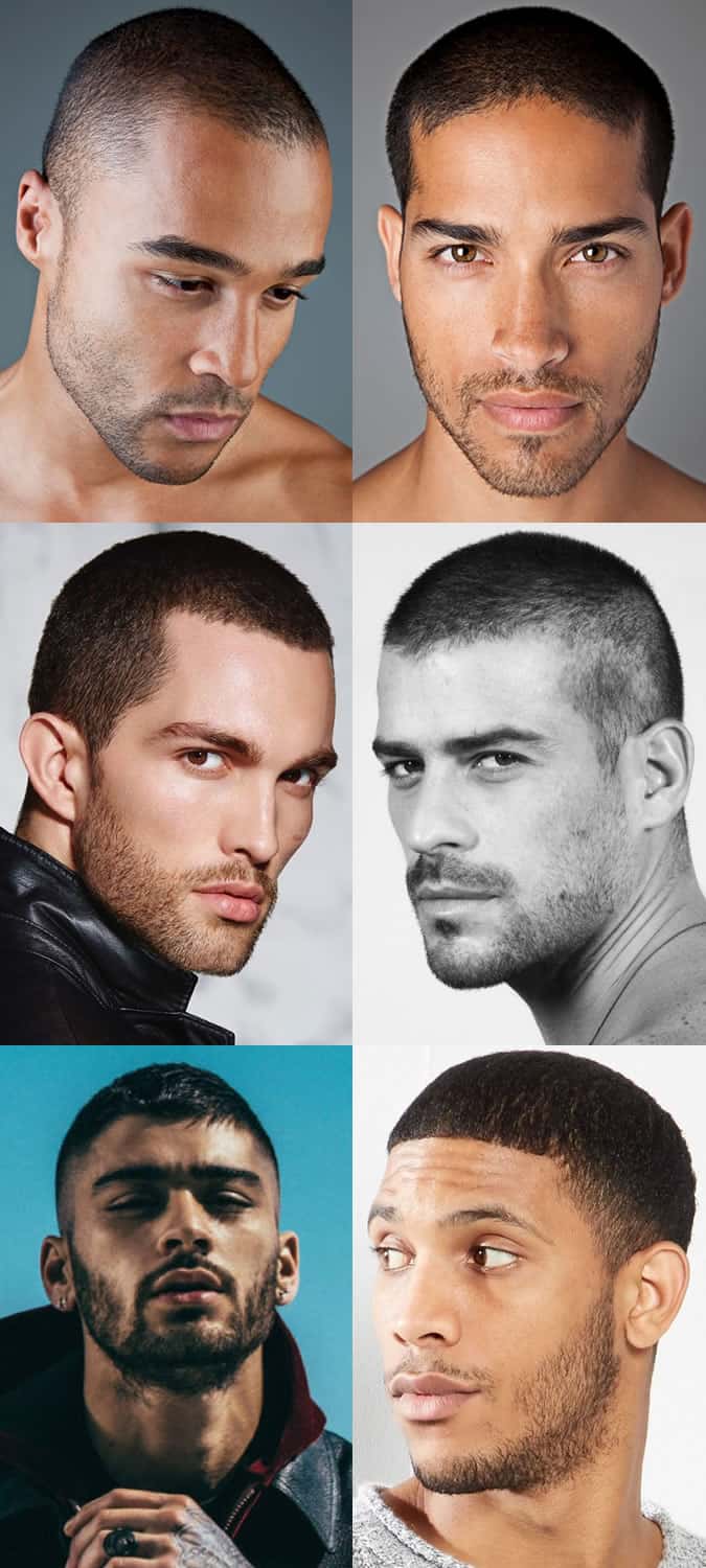Men Buzz Cuts/Shaved Heads and Facial Hair That Matches