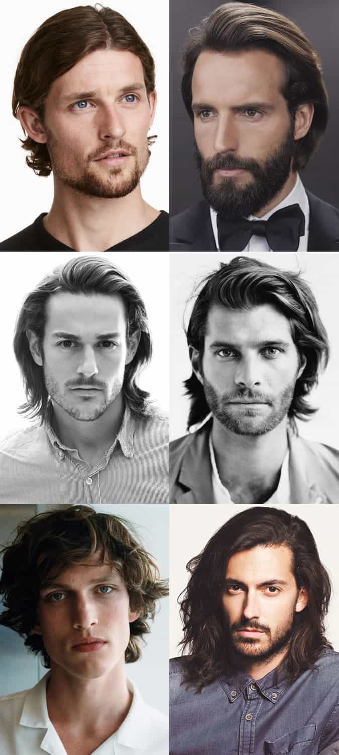 Men's Long Hairstyles With Facial Hair That Matches