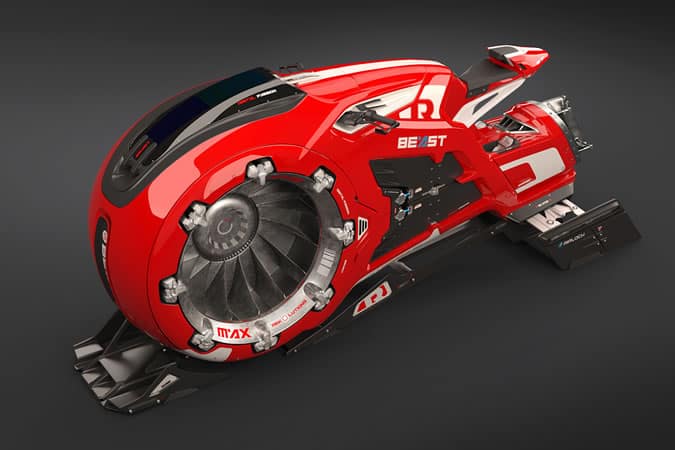 The Beast Hover Air Bike