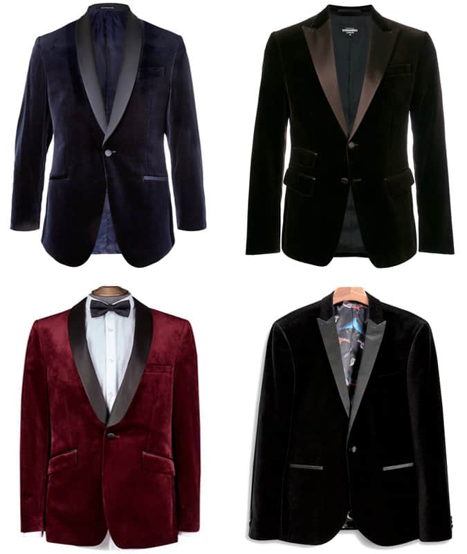 Men's Velvet Dinner Jackets