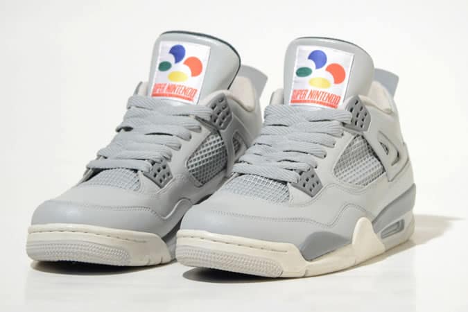 SNES Inspired Sneakers