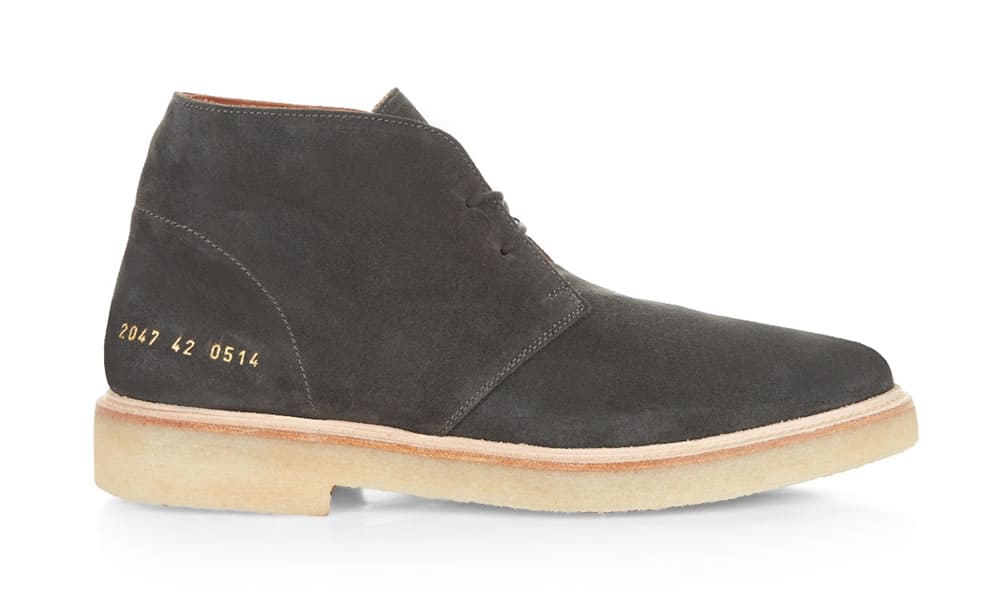 Common Projects Suede Desert Boot