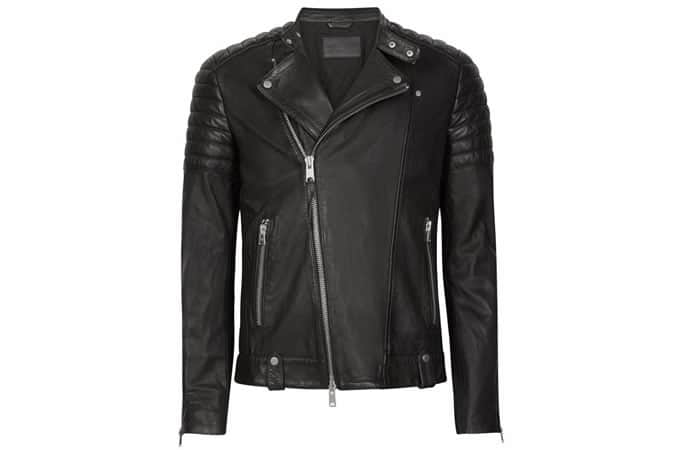 AllSaints Jasper Leather Biker Jacket