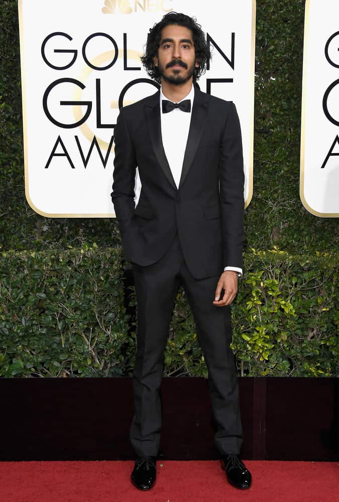 Dev Patel At The 74th Annual Golden Globes