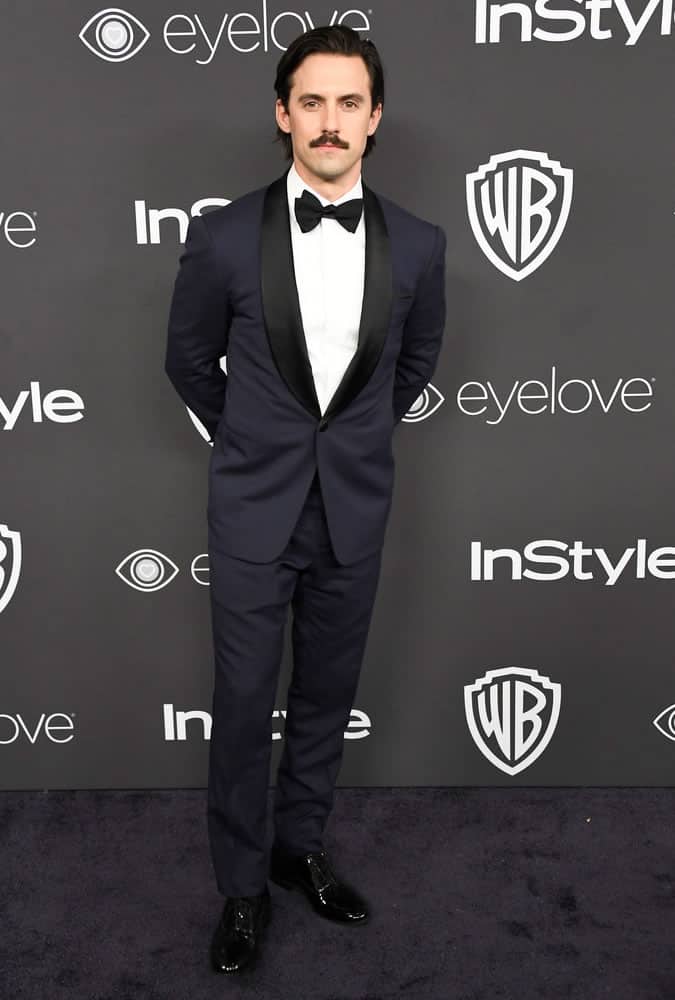 Milo Ventimiglia At The 74th Annual Golden Globes