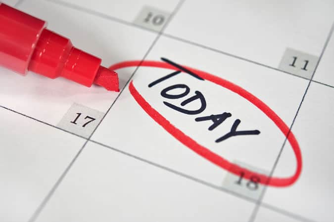 Don't wait for your review to broach the subject