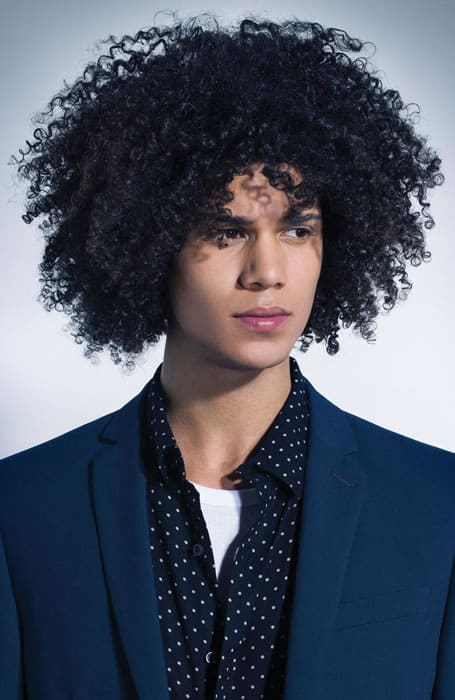Men's Afro Hair
