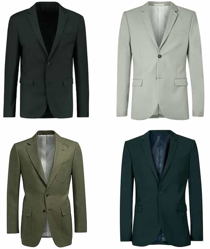 Men's Green Tailoring & Suits