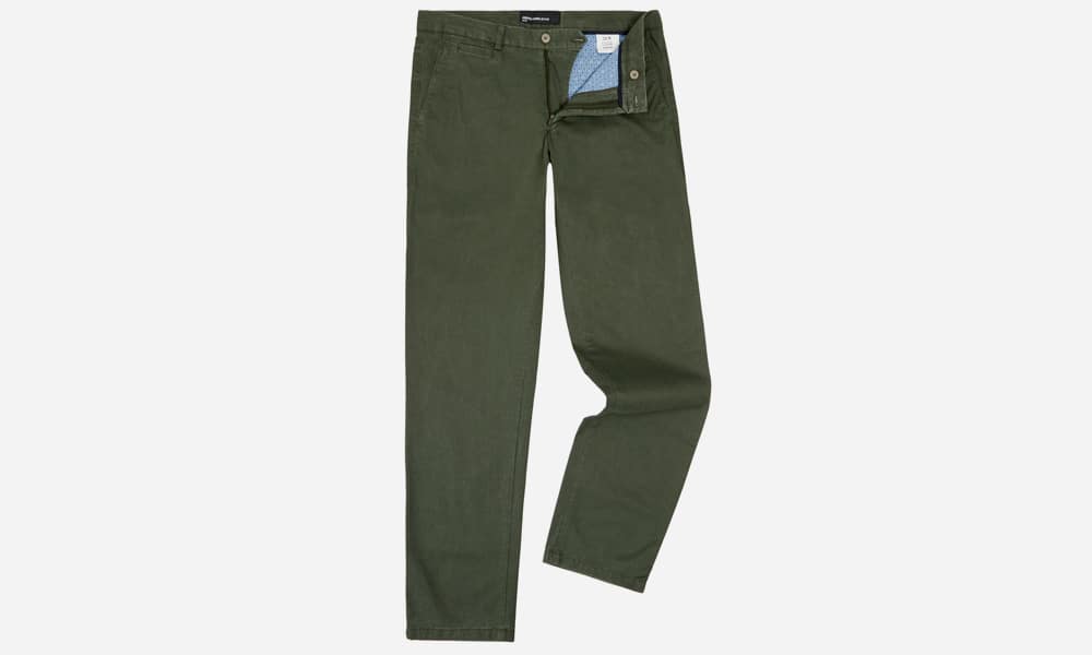 Slim Leg Cotton-Stretch Chino