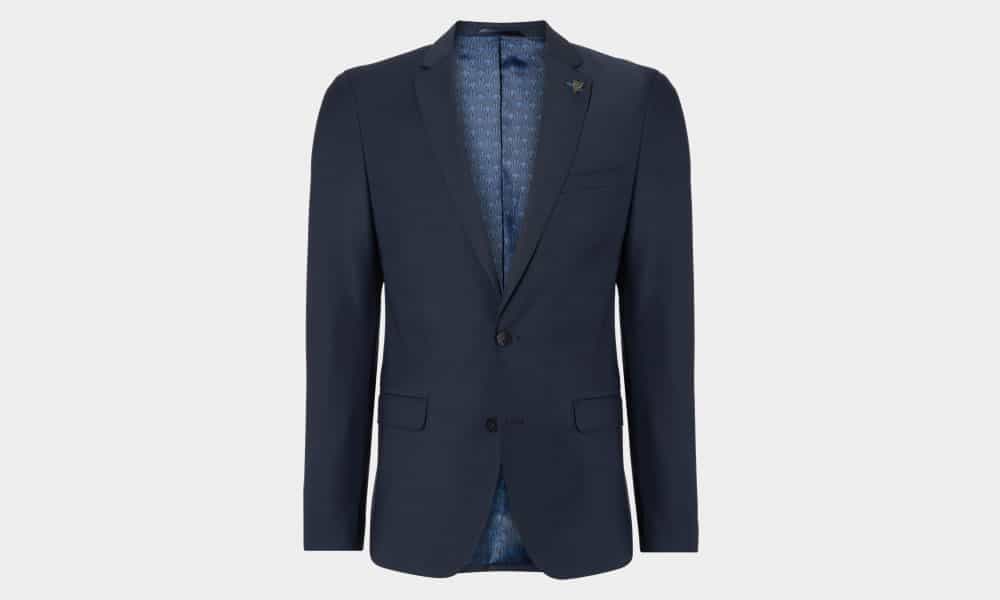 Remus Uomo X-Slim Fit Wool-Blend Stretch Casual Suit Jacket