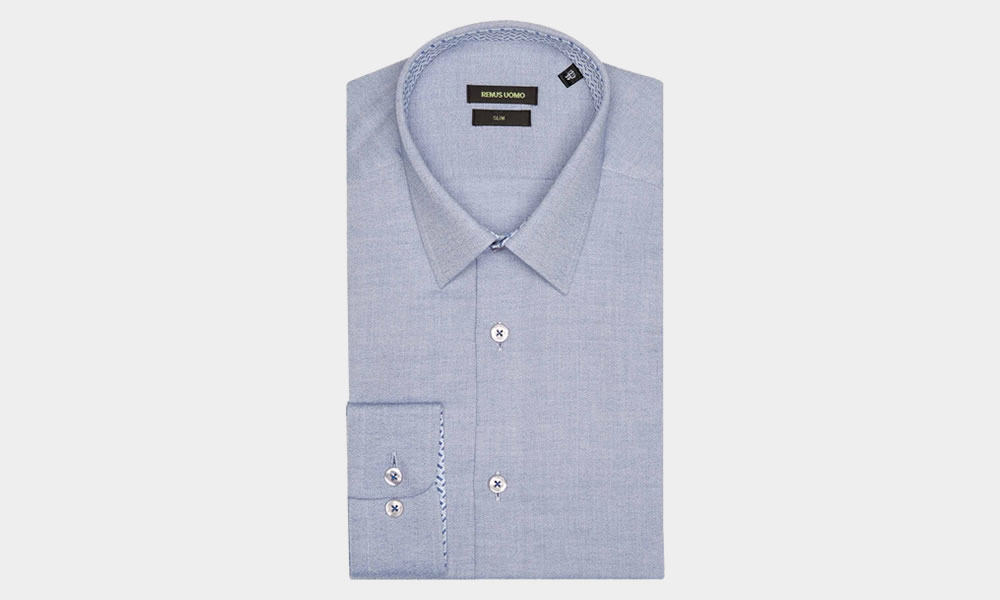 Remus Uomo Slim Fit Cotton Shirt