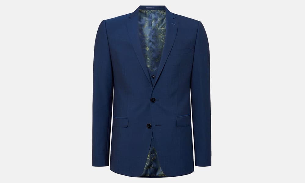 Slim Fit Performance Wool-Rich Mix and Match Suit