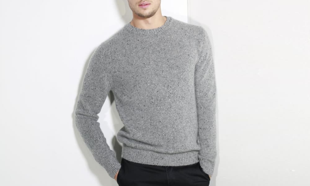 Johnstons of Elgin Cashmere Donegal Sweater