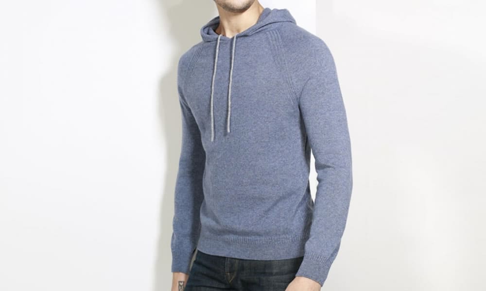 Johnstons of Elgin Cashmere Hooded Sweater