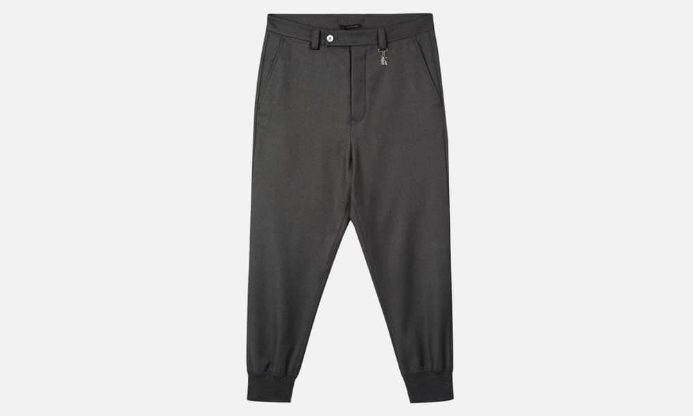 Christopher Kane Wool Tailored Cuffed Trousers
