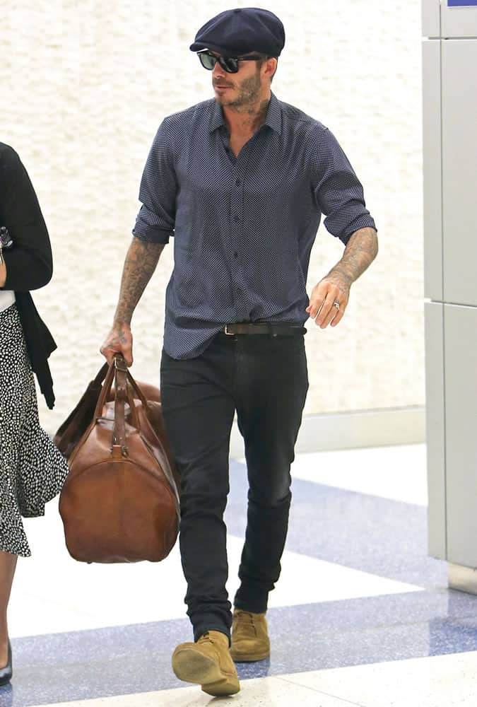 David Beckham Best Street Style