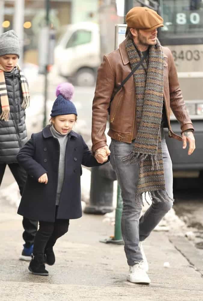 David Beckham Best Street Style