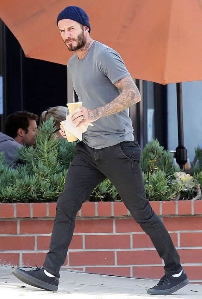 David Beckham Best Street Style