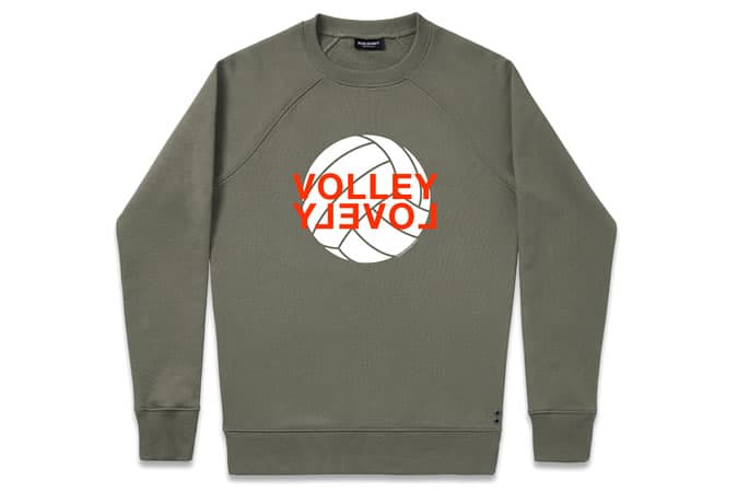 Ron Dorff Loopback Sweatshirt Lovely Volley
