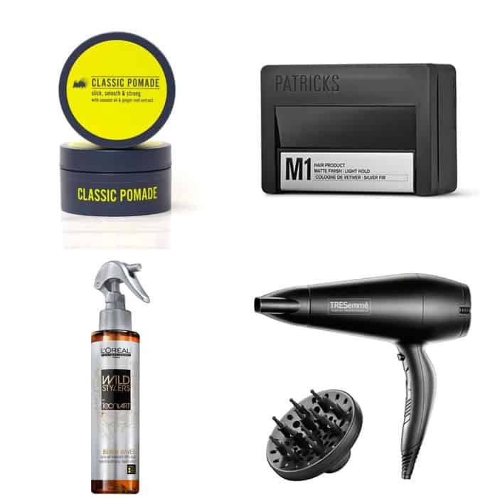 Recommended men's hair products for long hair
