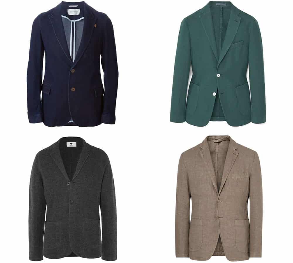 Men's Deconstructed Blazer