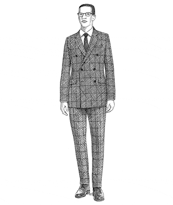 Skinny Men Suit Tips
