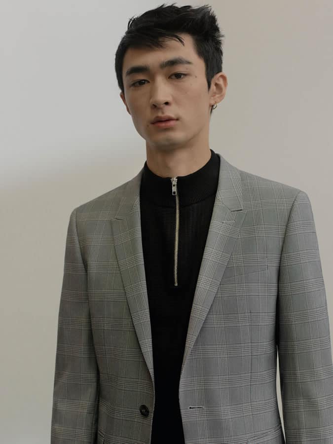 Combine track tops and sportswear with tailoring this season
