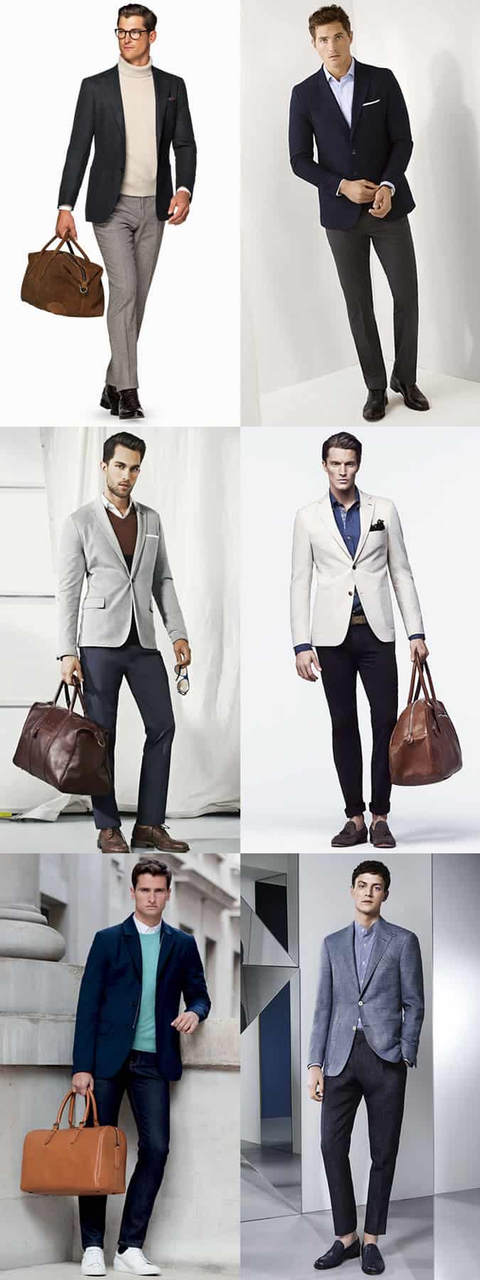Men's Business Travel Outfit Inspiration Lookbook